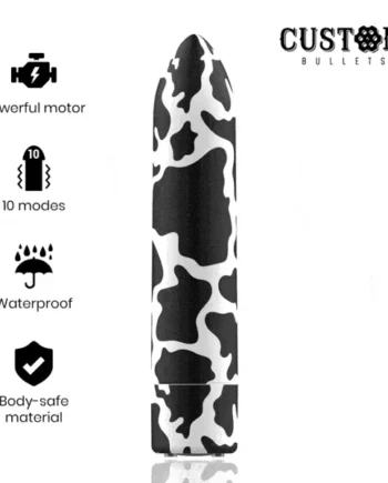 CUSTOM BULLETS - RECHARGEABLE COW MAGNETIC 10 INTENSITIES