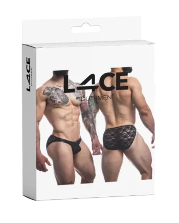 Cut For Men L4CE Bikini Bulge Black – LARGE