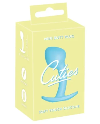 Cuties – Mini Butt Plug Silicone – Blue