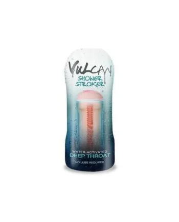 Cyberskin H2O Vulcan Shower Stroker - Deep Throat