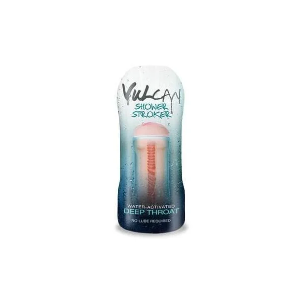 Cyberskin H2O Vulcan Shower Stroker - Deep Throat