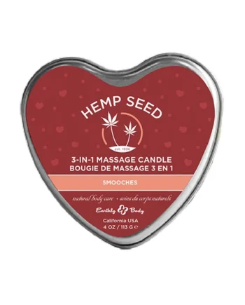 (D) CANDLE 3-IN-1 HEART SMOOC 4 OZ