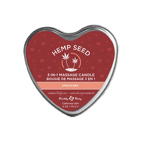 (D) CANDLE 3-IN-1 HEART SMOOC 4 OZ