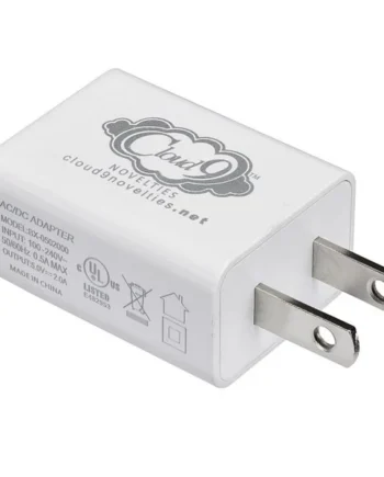 (D) CLOUD 9 USB 1 PORT ADAPTER CHARGER FOR VIBRATORS (NET)