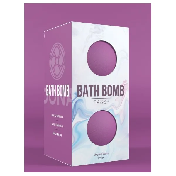 (D) DONA BATH BOMB SASSY TROPI TEASE 140G