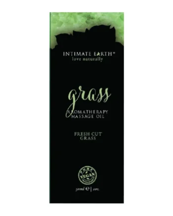 (D) INTIMATE EARTH GRASS MASSA OIL FOIL SACHET 1OZ