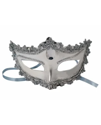 (D) MASK W/TIES SILVER
