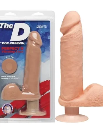 D The Perfect D Vibrating 8 Inch Wall Banger Dildo