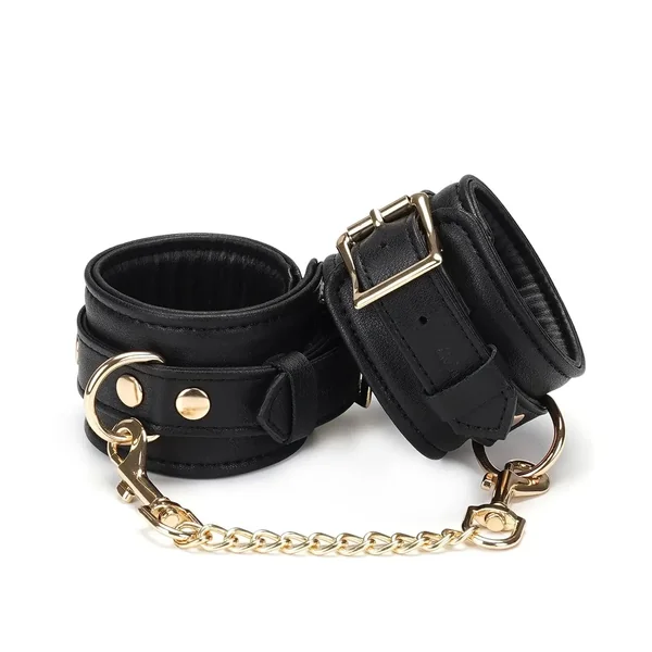 Dark Secret Collection Leather Handcuffs