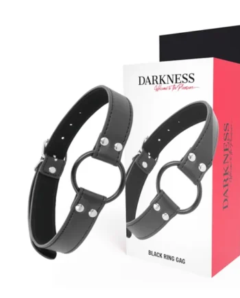 DARKNESS - GAG WITH RING DIAMETER 3.6 CM