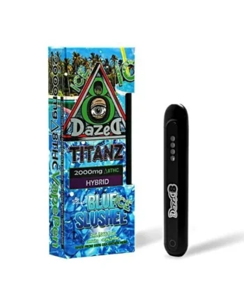 Dazed Titanz 2 Gram D8 Disposable Blue Slushie Ice Hybrid