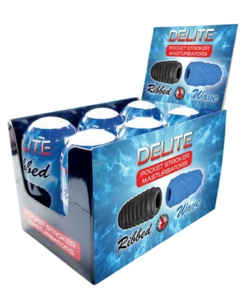Deelite Pocket Stocker Masturbators Display 6 Ct.