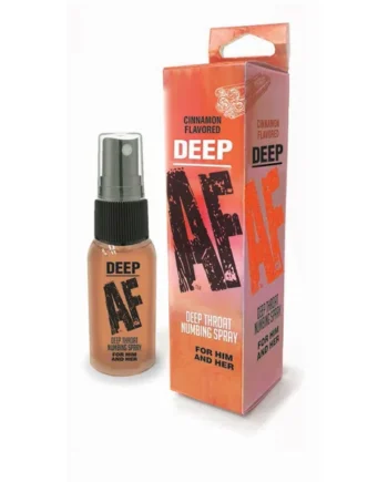 Deep Af Deep Throat Numbing Spray - Cinnamon - 1 Fl. Oz.