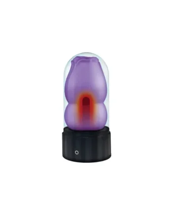 Delite Heated Rose Masturbator, Purple