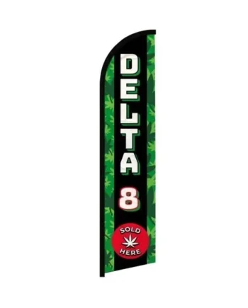 Delta 8 Sold Here Windless Super Flag