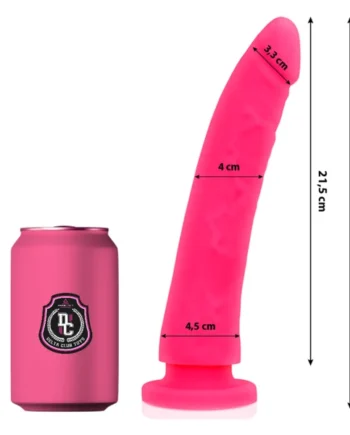 DELTA CLUB - TOYS PINK DILDO MEDICAL SILICONE 23 CM -O- 4.5 CM