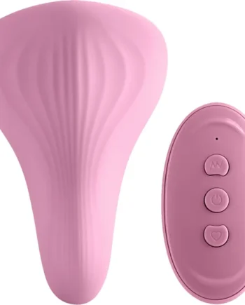Desire Mantra Rechargeable Silicone Panty Vibrator With Remote - Pink