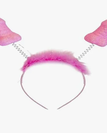 DIABLO PICANTE - 6 UNITS PITO PINK GLITTER ANTENNAS