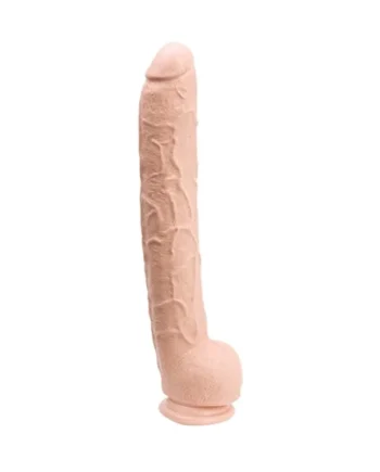 Dick Rambone Cock - 17 Inch - White