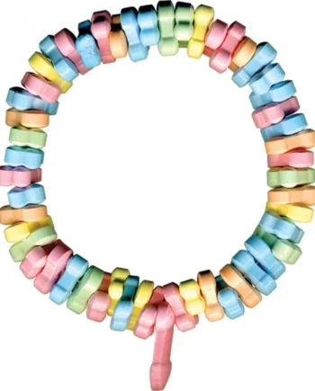 DICKY CHARMS PENIS SHAPED CANDY NECKLACE