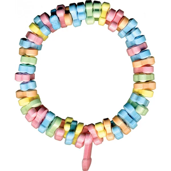 DICKY CHARMS PENIS SHAPED CANDY NECKLACE