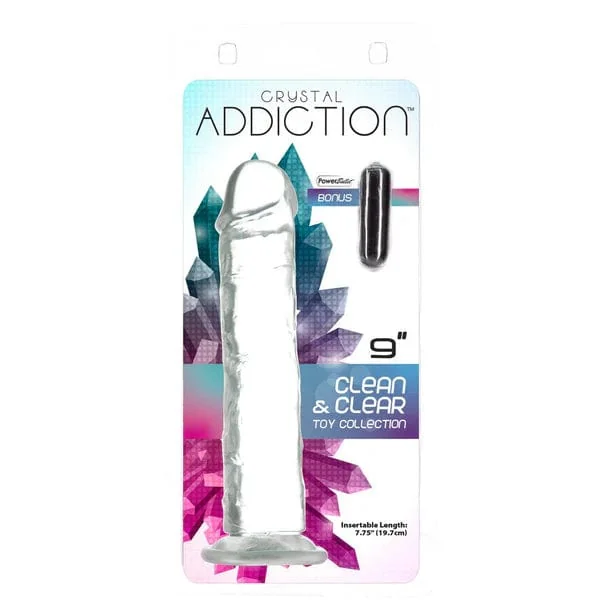 Dildo - Addiction - Crystal Addiction 9-inch dildo