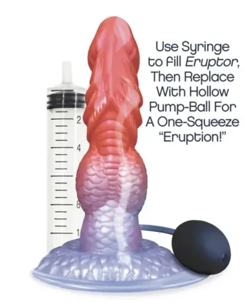 Dildo de Fantaisie - Alien Nation Eruptor | Ejaculating, Cupping & Self-Lubricating System