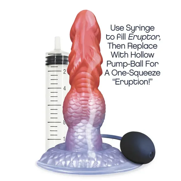 Dildo de Fantaisie - Alien Nation Eruptor | Ejaculating, Cupping & Self-Lubricating System