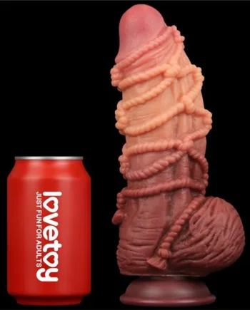 Dildo Dual Layer King Size Nature 9.5