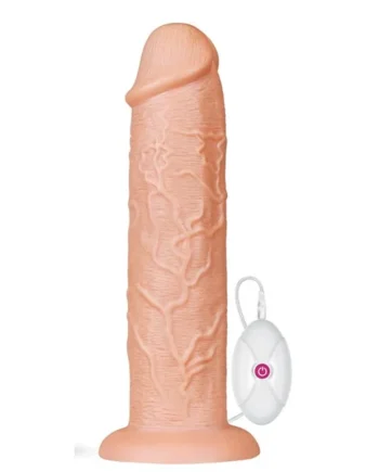 Dildo King 11 with Vibration Flesh