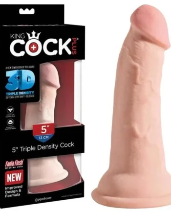 Dildo - King Cock Plus - 5 inch - Triple Density Testicle Free