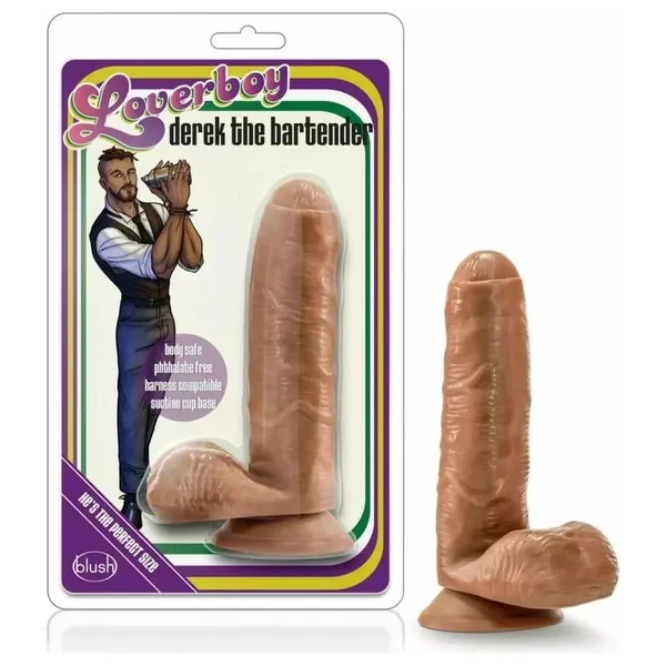 Dildo - Loverboy - Derek The Bartender Tan