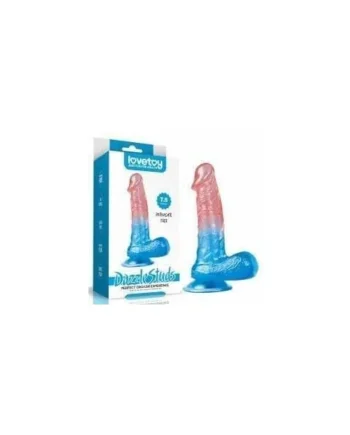 Dildo - Lovetoy - Dazzle Studs 7.5 inches curved
