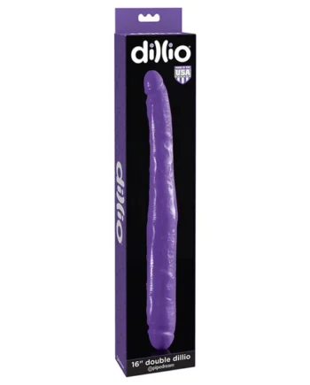 Dillio 16" Double Dong - Purple