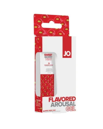 (D)JO SWEET BERRY HEAT FLAVORE AROUSAL GEL 10ML