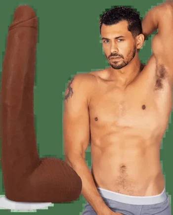 Doc Johnson – Alex Jones ULTRASKYN Dildo with Removable Vac-U-Lock Suction Cup | 11 inches