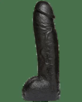 Doc Johnson – Code Black Hung Firmskyn Vac-U-Lock Compatible Dildo | Girthy 12 inches