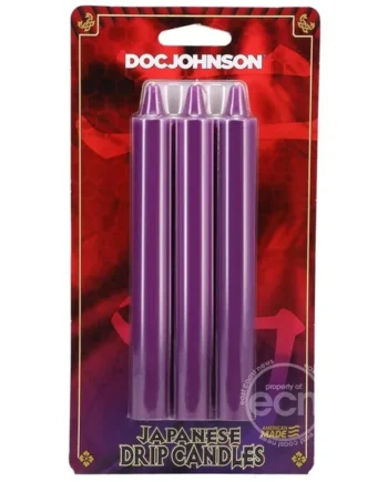 Doc Johnson Japanese Drip Candles – 3pk