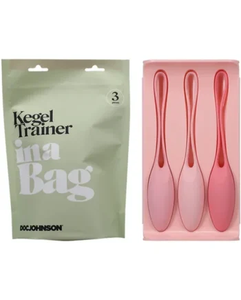 Doc Johnson Kegel Trainer Set In A Bag
