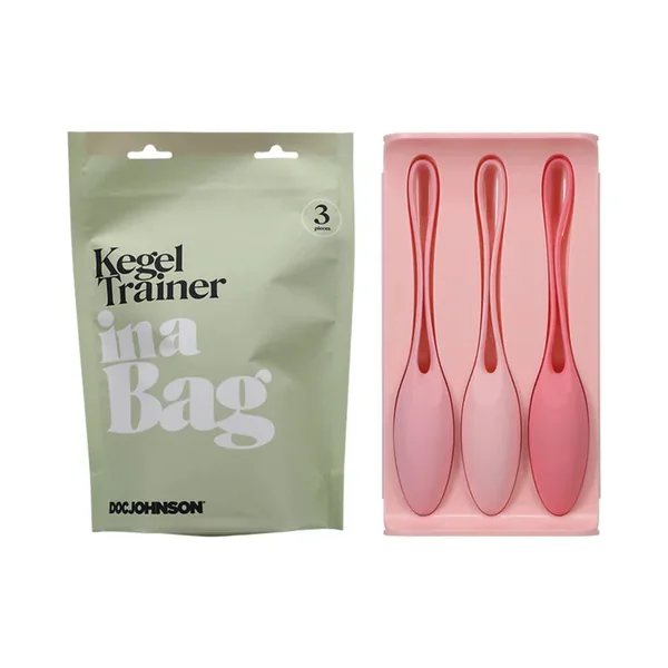 Doc Johnson Kegel Trainer Set In A Bag