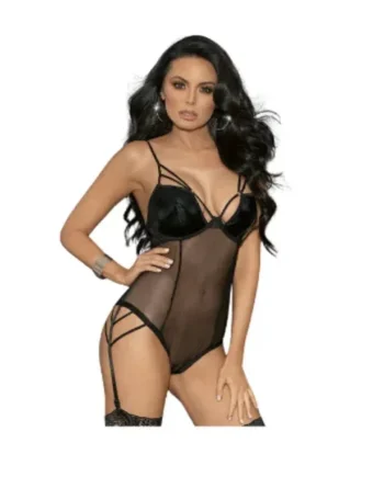 Dom Garter Slip Teddy