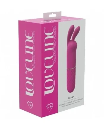 Dona – 10 Speed Vibrating Mini Wand Pink