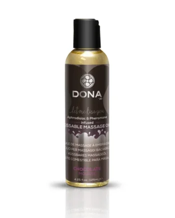 DONA KISSABLE MASSAGE OIL VANILLA BUTTERCREAM 3.75 OZ