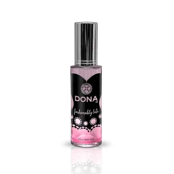 DONA PHEROMONE PERFUME FASHIONABLY LATE 2 OZ