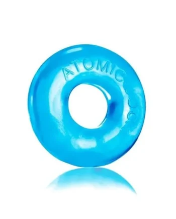 Do-Nut-2 Large Atomic Jock Cockring - Ice Blue