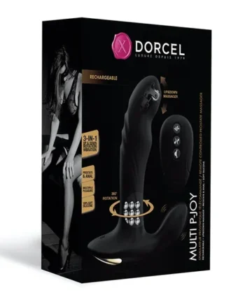 Dorcel P-Joy Double Action Prostate Massager – Black