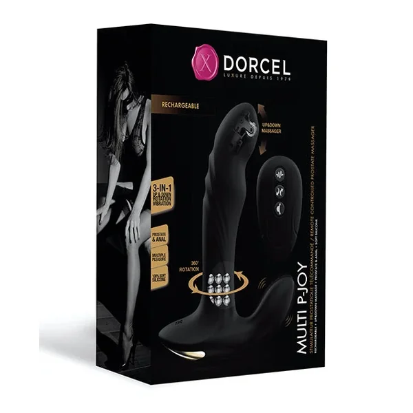 Dorcel P-Joy Double Action Prostate Massager – Black