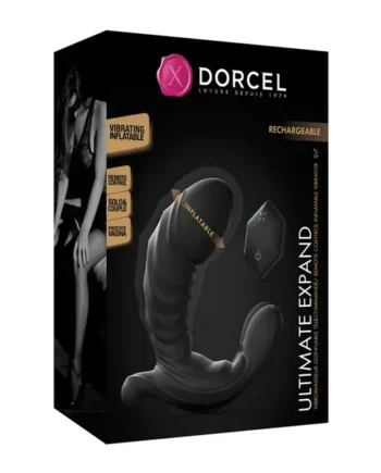 Dorcel Ultimate Expand Butt Plug w/Remote – Black