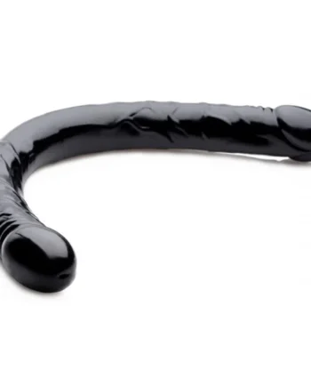 Double Ended Black Dildo