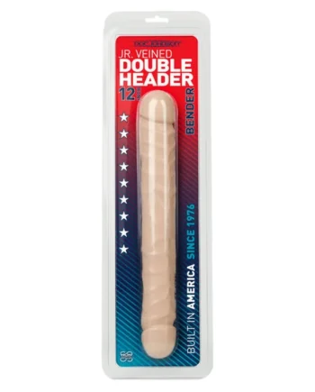 Double Header Bender Double Dildo 12" by Doc Johnson